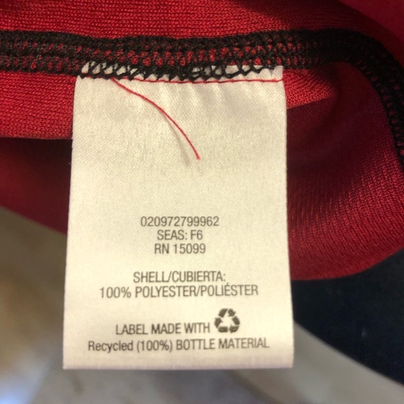 Outdoor Life Unisex Red/Gray Athletic Top - Picture 5 of 6